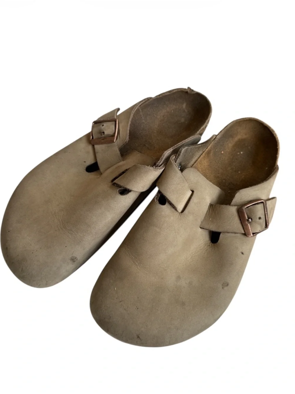 Birkenstock Boston clogs Light Tan Size 41 Men’s 8.5 Women’s 10.5